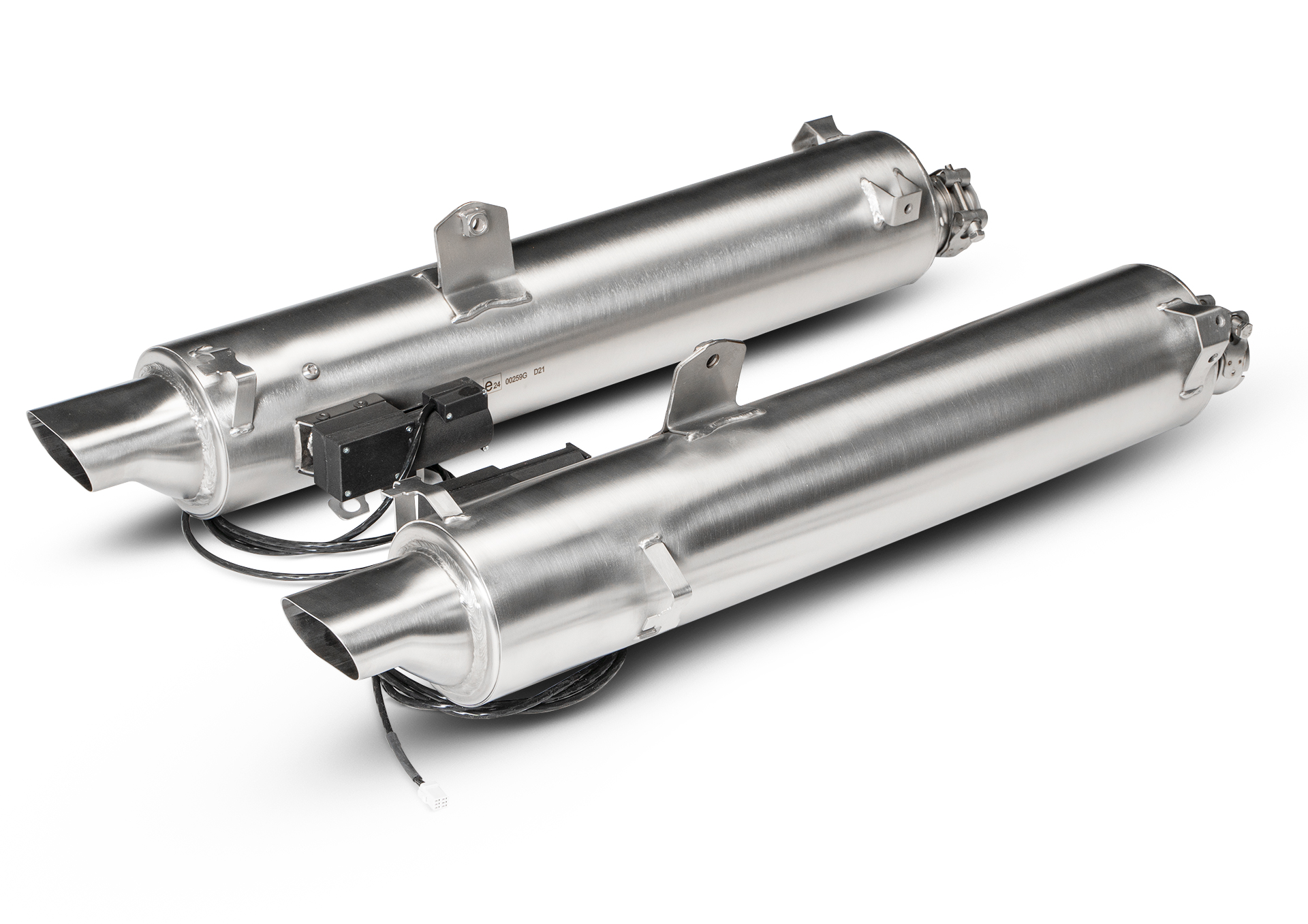 REMUS GW Slip On sport exhaust with ASC system left right